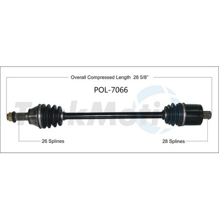 SURTRACK AXLE Drive Axle Assembly, Pol-7066 POL-7066